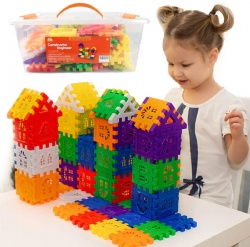 Building Toys with Plastic Storage Container